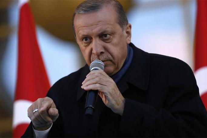 Turkish president Recep Tayyip Erdogan. Photo: Tumay Berkin/EPA
