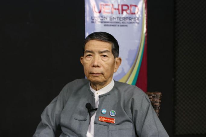 UEHRD Communications Director U Kyaw Myaing. Photo: Thet Ko/Mizzima
