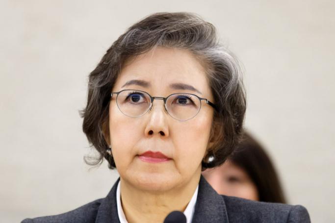 Yanghee Lee, Special Rapporteur on the situation of human rights in Myanmar. Photo: EPA