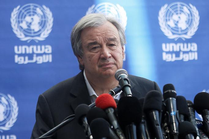 UN Secretary General Antonio Guterres. Photo: EPA
