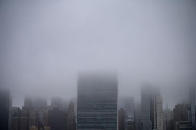 A general view shows the United Nations (UN) building in New York. Photo: AFP