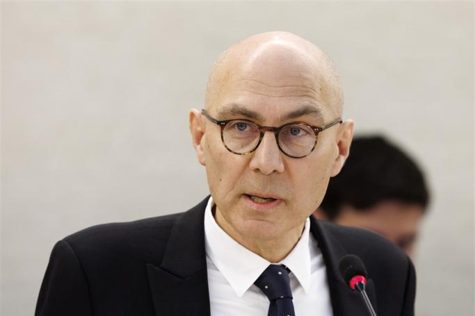 UN High Commissioner for Human Rights Volker Turk. Photo: EPA