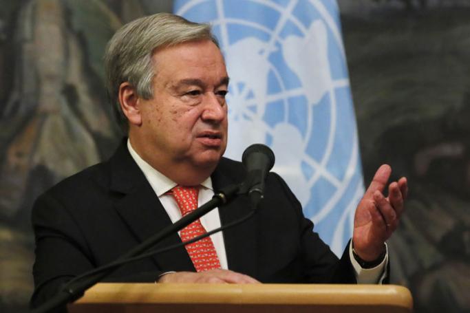 United Nations Secretary General Antonio Guterres. Photo: EPA
