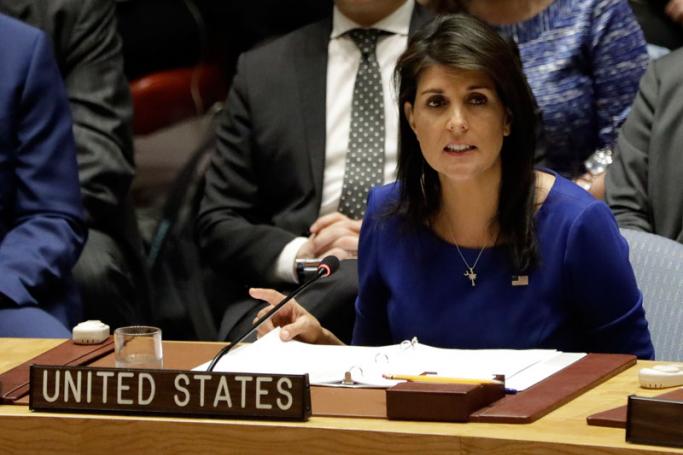 Several countries, including the United States, called Tuesday for Myanmar military leaders accused of orchestrating the repression of the country's Rohingya minority to be brought before international justice.  "The facts of the ethnic cleansing of the Rohingya must be said, and they must be heard," said Nikki Haley, the US ambassador to the United Nations.  Haley and other ambassadors stopped short, however, of using the word "genocide" that was cited in a UN-backed report released the day before accusing