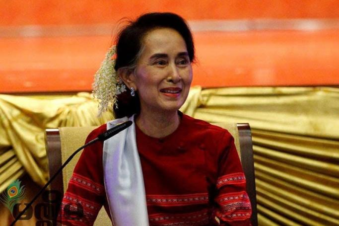 Myanmar State Counselor Aung San Suu Kyi. Photo: Min Min/Mizzima