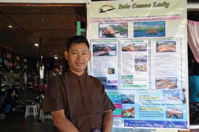 Frontier Myanmar: Myo Min Zaw promotes Inle Lake tourism. Photo: TTRW