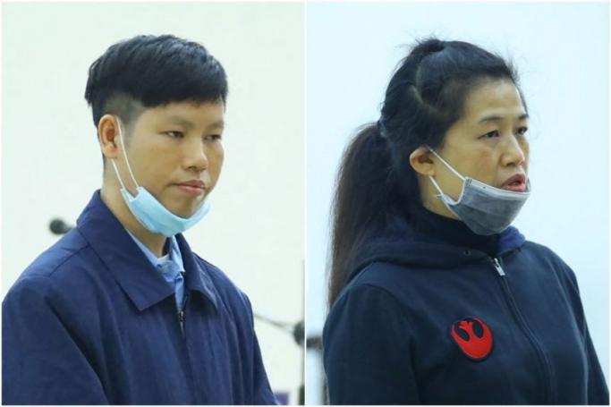 Trinh Ba Phuong (left) was sentenced to 10 years and Nguyen Thi Tam (right) to six years.PHOTOS: AFP