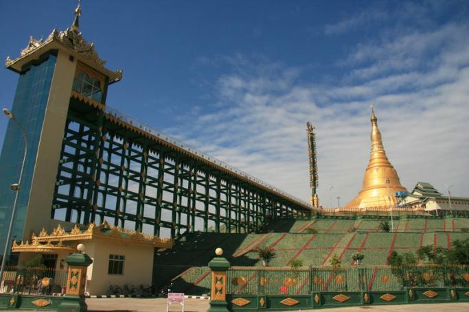 Uppatasanti Pagoda, Naypyitaw​ Photo: Mike Wrigh/Flickr
