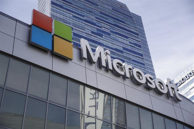 The exterior of the Microsoft Theater in downtown Los Angeles, California, USA. Photo: EPA