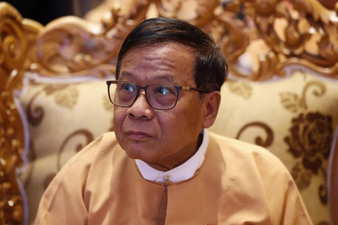 Dr. Zaw Myint Maung, Mandalay division Chief Minister and vice chairman of the Central Executive Committee of Myanmar's National League for Democracy (NLD) party. Photo: EPA