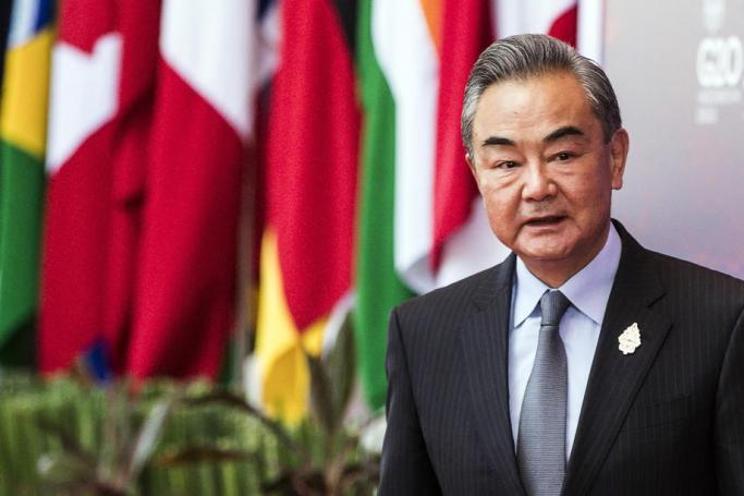China's Foreign Minister Wang Yi arrives at the G20 Foreign Ministers Meeting in Nusa Dua, Bali, Indonesia, 08 July 2022. Bali hosts the two-day G20 Foreign Ministers Meeting from 07 to 08 July 2022. Photo: EPA