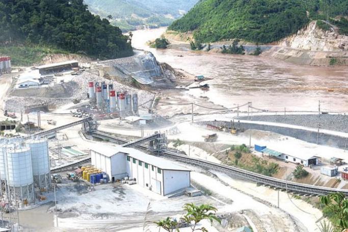 The Xayaburi Dam is a hydroelectric dam under construction on the Lower Mekong River approximately 30 kilometres east of Xayaburi town in northern Laos. Photo: Environmental Justice Atlas
