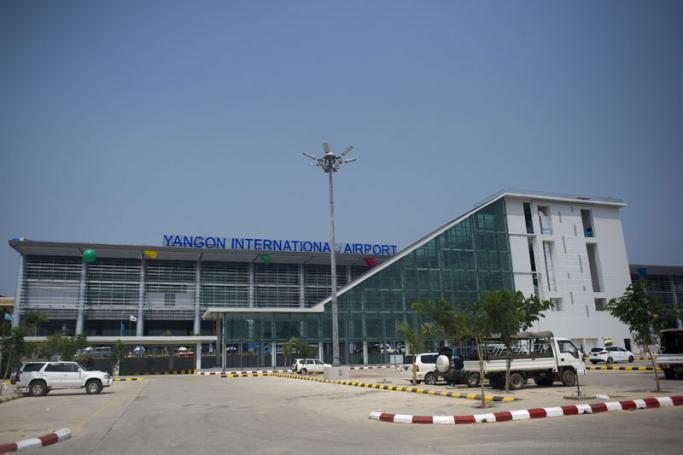 A general view shows the Yangon International Airport's new Terminal 1 in Yangon. Photo: Ye Aung Thu/AFP
