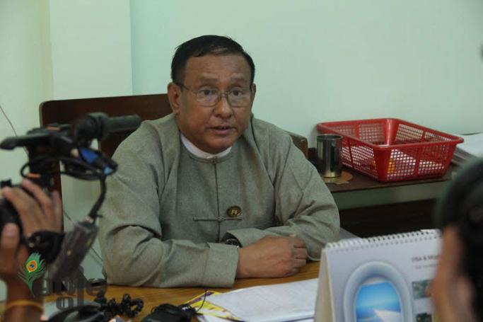 Yangon Region Election Commission Secretary Capt. Tin Win (retired). Photo: Mizzima
