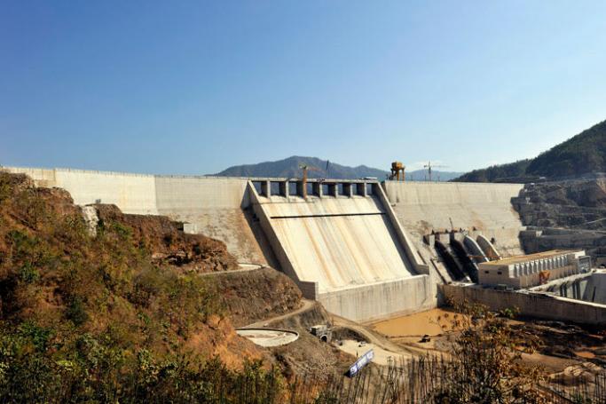 Yeywa Hydropower Station undertaken by Energy China is currently the largest hydropower station in Myanmar. Photo: Energy China
