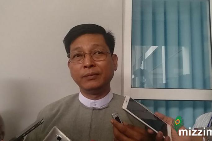 Zaw Htay, director general of the President’s Office. Photo: Mizzima

