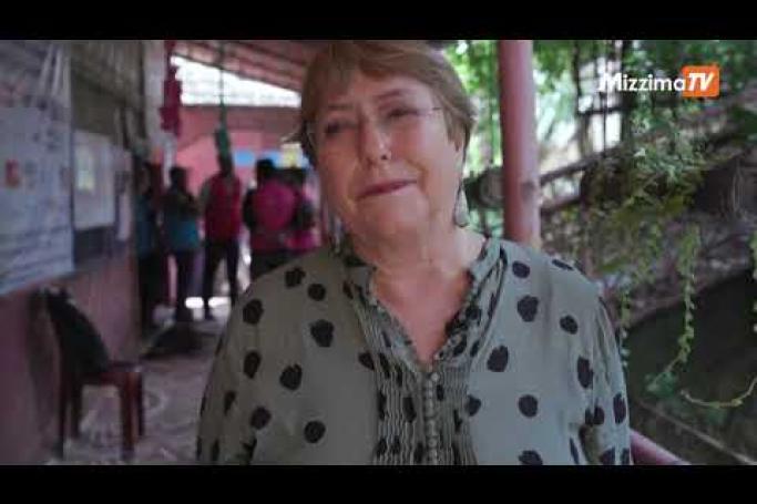 Embedded thumbnail for UN Rights Chief visits Rohingya refugee camps in Bangladesh