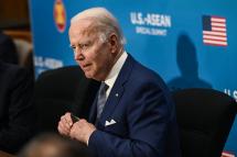 US President Joe Biden participates in the US-ASEAN Special Summit at the US State Department in Washington, DC, on May 13, 2022. Photo: AFP