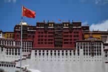 This photograph taken during a government organised media tour shows a view of the Potala Palace - classified as a World Heritage Site by Unesco in 1994 - in the regional capital Lhasa, in China's Tibet Autonomous Region, on June 1, 2021. Photo: Hector RETAMAL / AFP