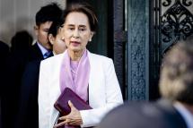 Myanmar State Counselor Aung San Suu Kyi. Photo: EPA