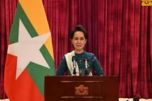 State Counsellor Aung San Suu Kyi. Photo: Myanmar State Counsellor Office/Facebook