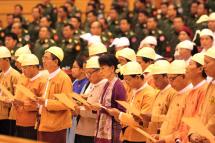 Suu Kyi's NLD takes issue with the NCA. Photo: Mizzima
