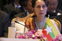 Myanmar's State Counselor and Foreign Minister Aung San Suu Kyi. Photo: EPA