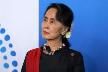 Myanmar State Counsellor Aung San Suu Kyi listens to an address to the New Colombo Plan Reception at the ASEAN (Association of Southeast Asian Nations)-Australia special summit being held in Sydney on March 17, 2018. Photo: AFP