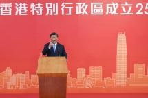Stories for Sunday Thawn Thawn Chinese President Xi Jinping speaks upon arriving at the Hong Kong’s West Kowloon high-speed railway terminus in Hong Kong, China, 30 June 2022. Photo: EPA