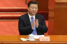 Chinese President Xi Jinping has sent his congratulations to U Htin Kyaw. Photo: Wu Hong/EPA
