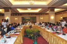 The opening ceremony of the workshop on Combating Antimicrobial Resistance (AMR) held in Yangon yesterday. Photo: MNA