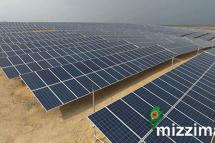 A Solar energy plan project in Minbu. Photo: Tin Shwe/Mizzima