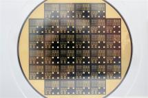A silicon wafer semiconductor. Photo: EPA