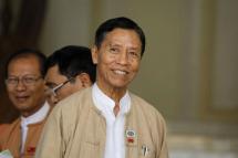 Former minister for Planning and Finance Kyaw Win