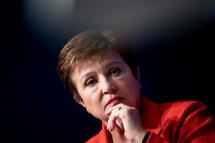 More than 80 countries, mostly of low incomes, have asked the IMF for help, the fund's chief Kristalina Georgieva says (AFP/File / Brendan Smialowski)