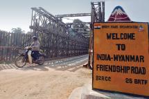 The border crossing between northeastern India and Myanmar. Reuters 