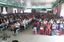 International Women's Day held Manaw ground, Majoi Hall, Sitapu Ward, Myitkyina on 7 March. Photo: Mizzima
