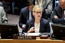 Margot Wallstroem, Swedish Minister for Foreign Affairs. Photo: Justin Lane/EPA
