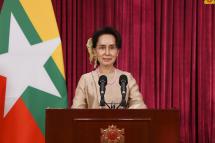 State Counsellor Aung San Suu Kyi. Photo: Myanmar State Counsellor Office 