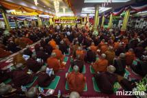 The annual meeting of the ultra-nationalist Buddha Dhamma Parahita Foundation in Yangon on June 17, 2019. Photo: Thura/Mizzima