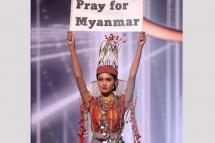 Myanmar’s Miss Universe contestant Thuzar Wint Lwin. Photo: Thuzar Wint Lwin/Facebook