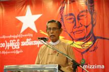 Patron of Myanmar's ruling NLD U Tin Oo. Photo: Bo Bo/Mizzima
