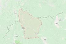 Thailand-Myanmar border area of Pang Mapha district of Mae Hong Son province. Photo: Google Map
