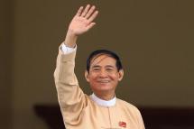 President Win Myint. Photo: Hein Htet/EPA
