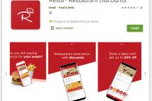 Resdi - Restaurant Discounts app on Google Play.