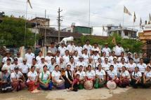 SNDP party members in Nam Kham, Shan State. Photo: SNDP