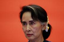 (File) Myanmar State Chancellor Aung San Suu Kyi. Photo: Mizzima