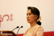 Myanmar's State Counselor Aung San Suu Kyi is getting mixed reviews at her government's one-year mark. Photo: Min Min/Mizzima
