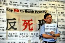  Public opinion was divided when Taiwain ended a moritorium on the death penalty in 2010 (AFP Photo/PATRICK LIN)