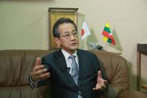 Japan’s Ambassador to Myanmar Mr Tateshi Higuchi. Photo: Hong Sar/Mizzima
